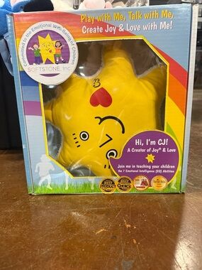 Softstone CJ Yellow Star Plush Toy - Creator of Joy & Love